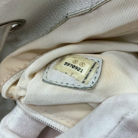 CHANEL (シャネル) ヴィンテージ キャビアスキン ターンロック ココマーク リュックサック バックパック