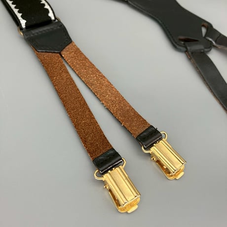 CHANEL (シャネル) ヴィンテージ ココマーク ロゴ サスペンダー