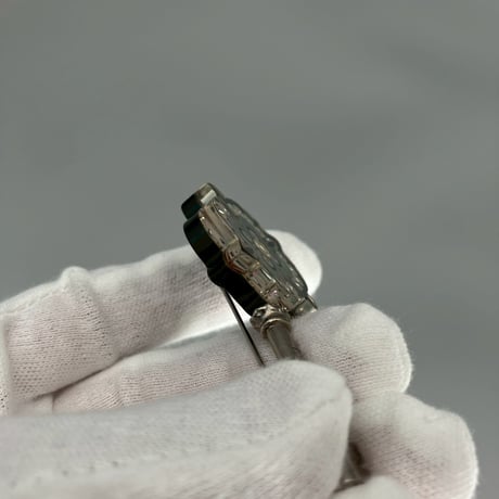 CHANEL (シャネル) ヴィンテージ 鍵 キー パール ラインストーン ブローチ