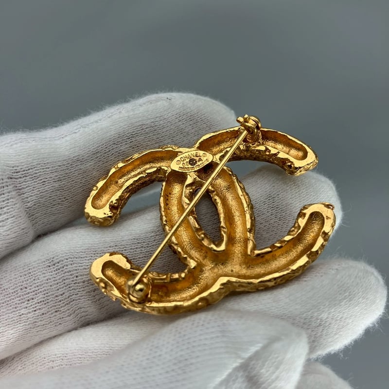 うみ　CHANEL ブローチ　バッヂ　ココマーク　ヴィンテージ　シャネル うみ CHANEL ブローチ バッヂ ココマーク ヴィンテージ シャネル 楽天