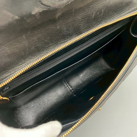 CHANEL (シャネル) ヴィンテージ ココマーク マトラッセ ターンロック パテントレザー エナメル リュックサック バックパック