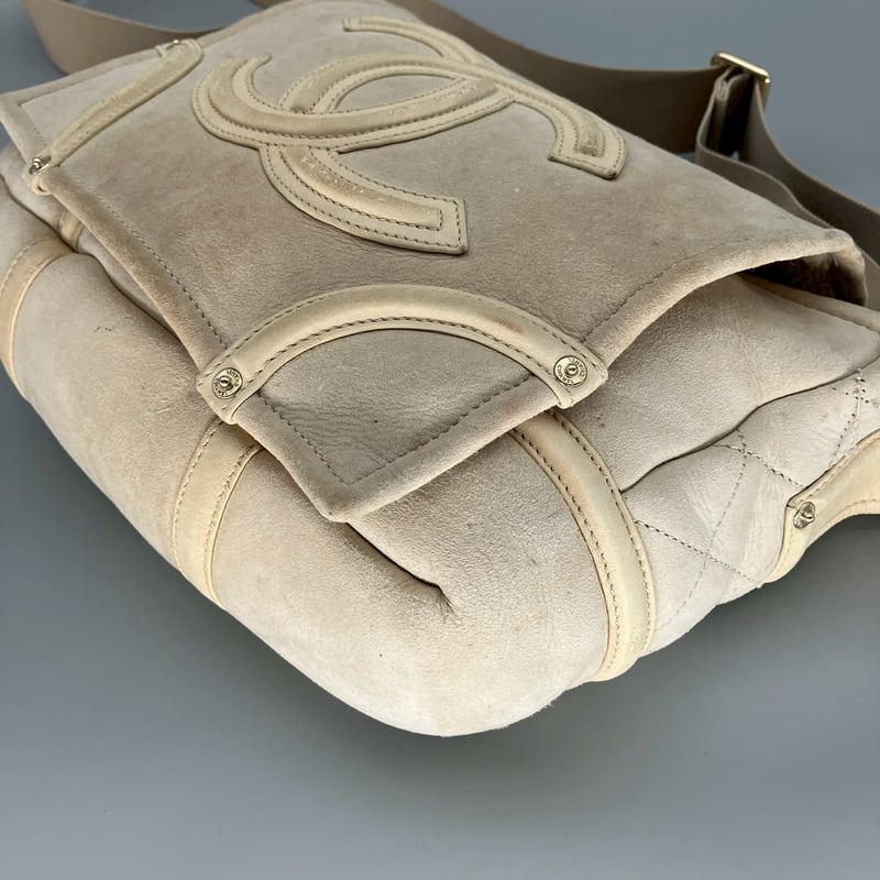 CHANEL (シャネル) ヴィンテージ デカココ ココマーク ムートン