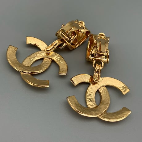 CHANEL (シャネル) ヴィンテージ デカココ ココマーク スイング イヤリング