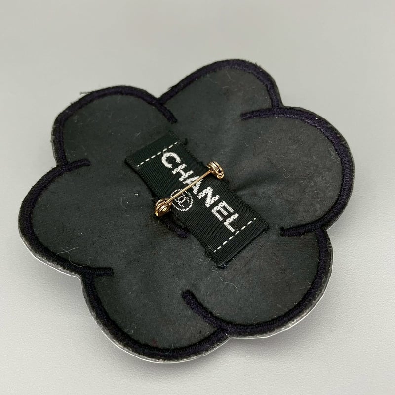 CHANEL (シャネル) ヴィンテージ カメリア ココマーク ブローチ