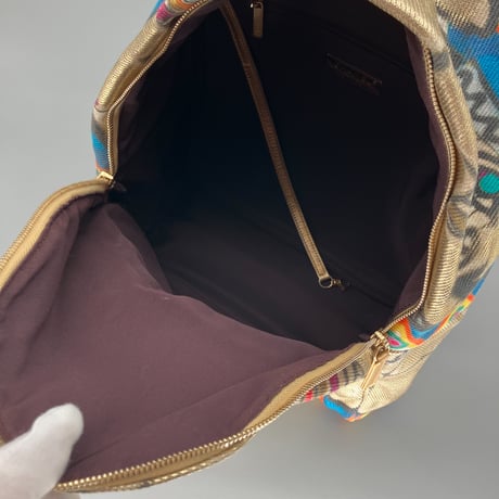 CHANEL (シャネル) ヴィンテージ ココマーク グラフティ リュックサック バックパック