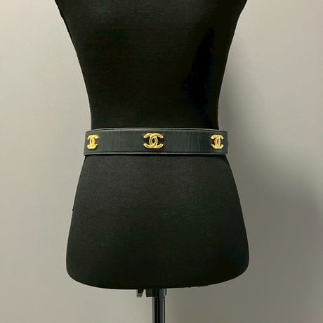 CHANEL (シャネル) ヴィンテージ ココマーク ベルト