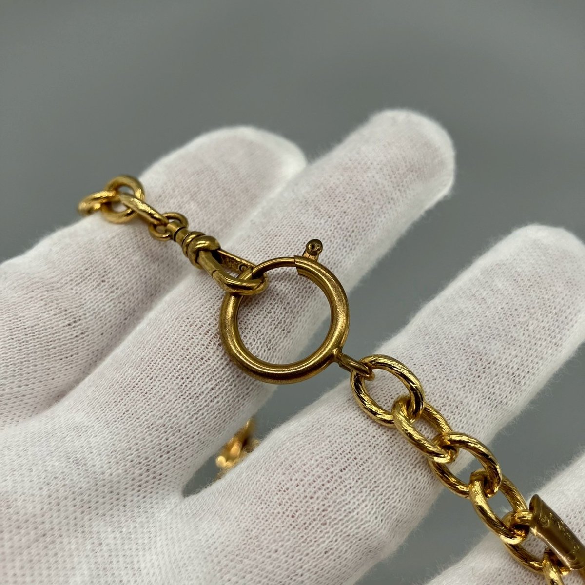 CHANEL (シャネル) ヴィンテージ グリポア カラーストーン