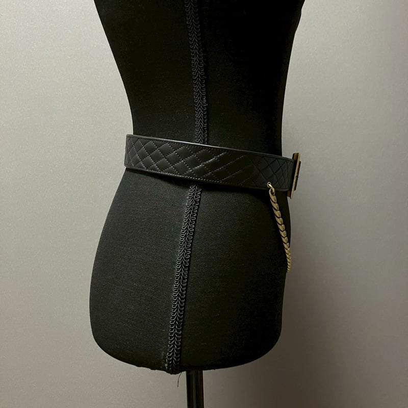 CHANEL (シャネル) ヴィンテージ マトラッセ チェーン ベルト