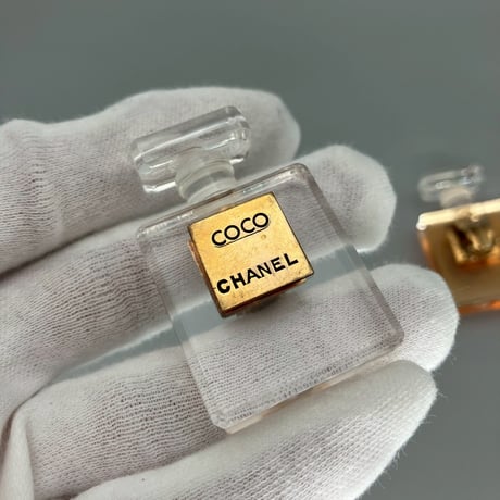 CHANEL (シャネル) ヴィンテージ 香水 パフューム ロゴ イヤリング