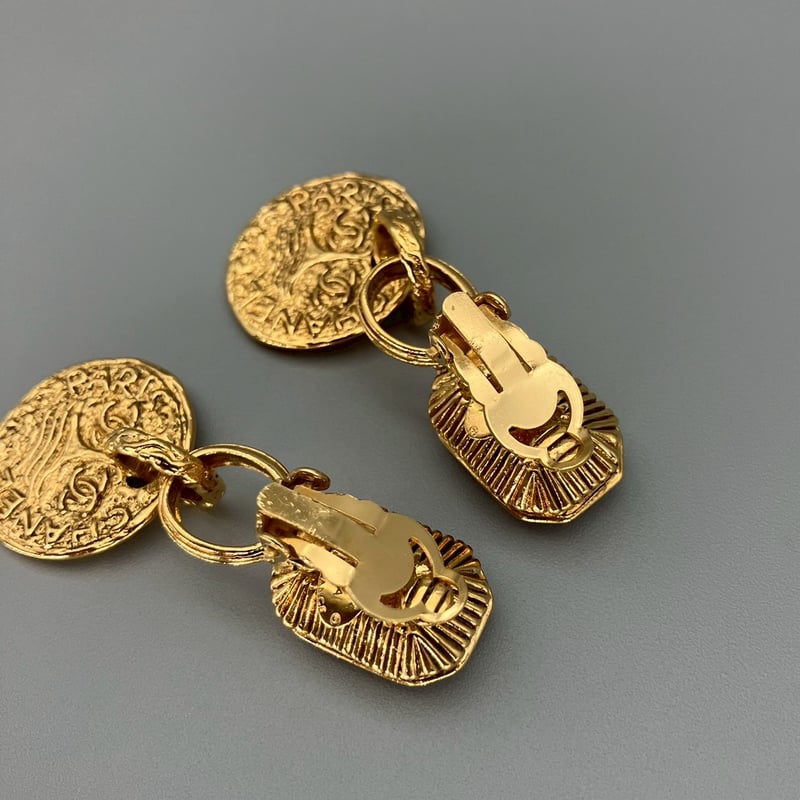 CHANEL (シャネル) ヴィンテージ グリポア カラーストーン ココ