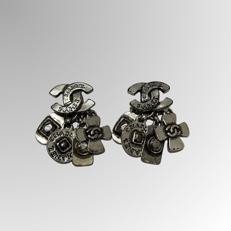 CHANEL シャネル ピアス ココマーク 31 カンボン ヴィンテージ 希少 CHANEL シャネル ピアス ココマーク 31 カンボン ヴィンテージ