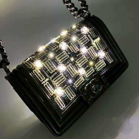 CHANEL (シャネル) 電球 LED ココマーク ショルダーバッグ
