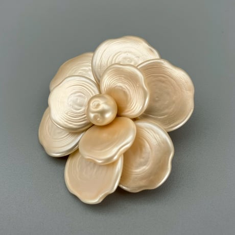 CHANEL (シャネル) ヴィンテージ カメリア フラワー ブローチ