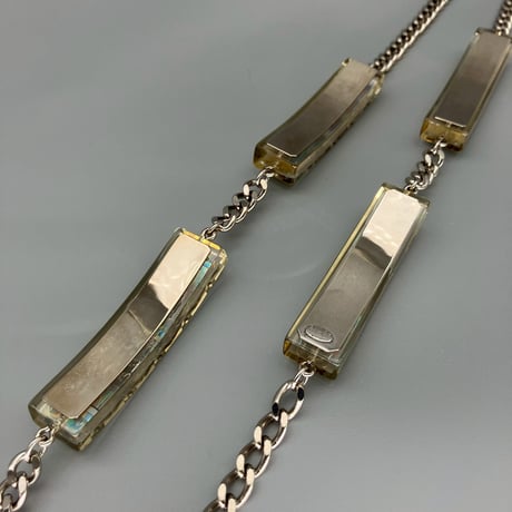 CHANEL (シャネル) ヴィンテージ ココマーク クリア チェーンベルト