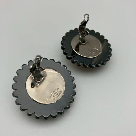 CHANEL (シャネル) ヴィンテージ 貝殻 シェル 大振り イヤリング