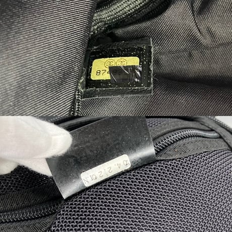 CHANEL (シャネル) ヴィンテージ スポーツライン ココマーク ブラック リュックサック バックパック