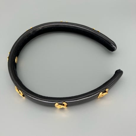 CHANEL (シャネル) ヴィンテージ ココマーク カチューシャ ヘアアクセサリー