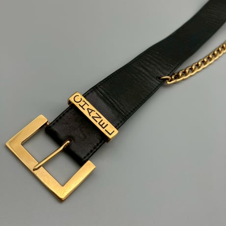 CHANEL (シャネル) ヴィンテージ ココマーク ロゴ チェーン ベルト