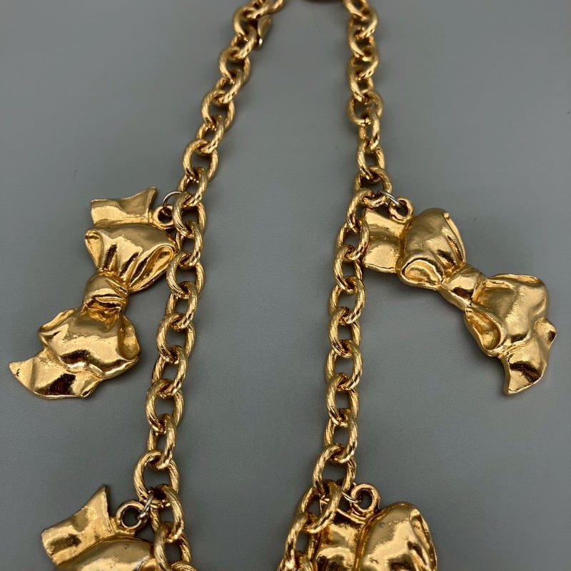 CHANEL (シャネル) ヴィンテージ リボン ネックレス | Cattleya