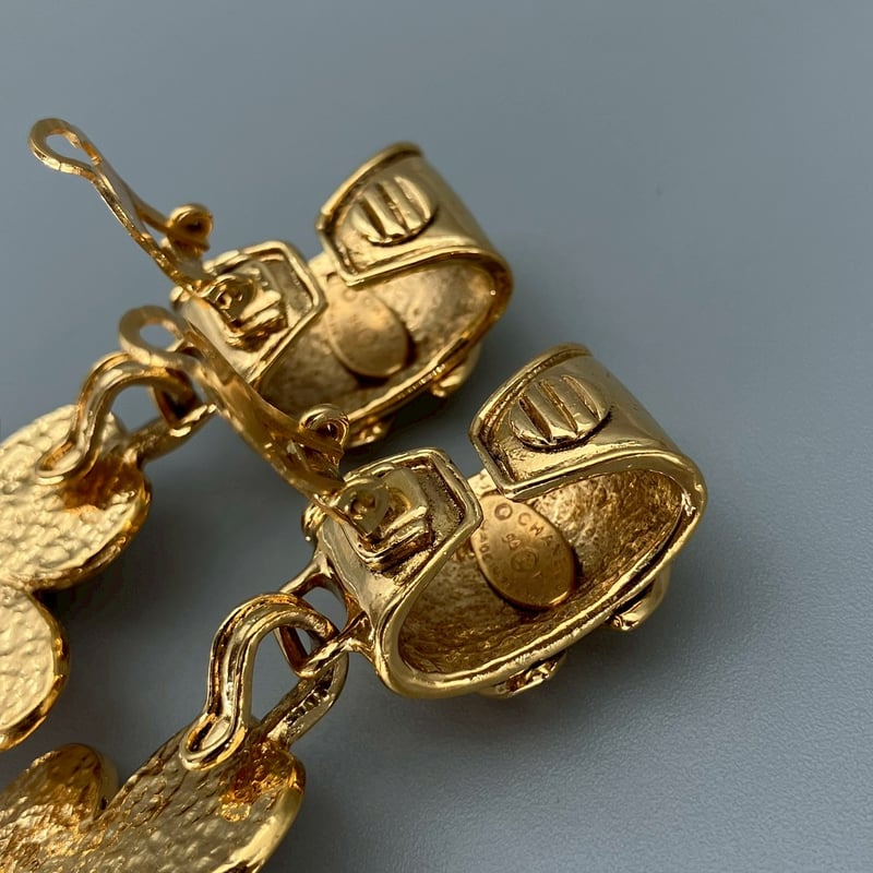 CHANEL (シャネル) ヴィンテージ グリポア カラーストーン パール ココ