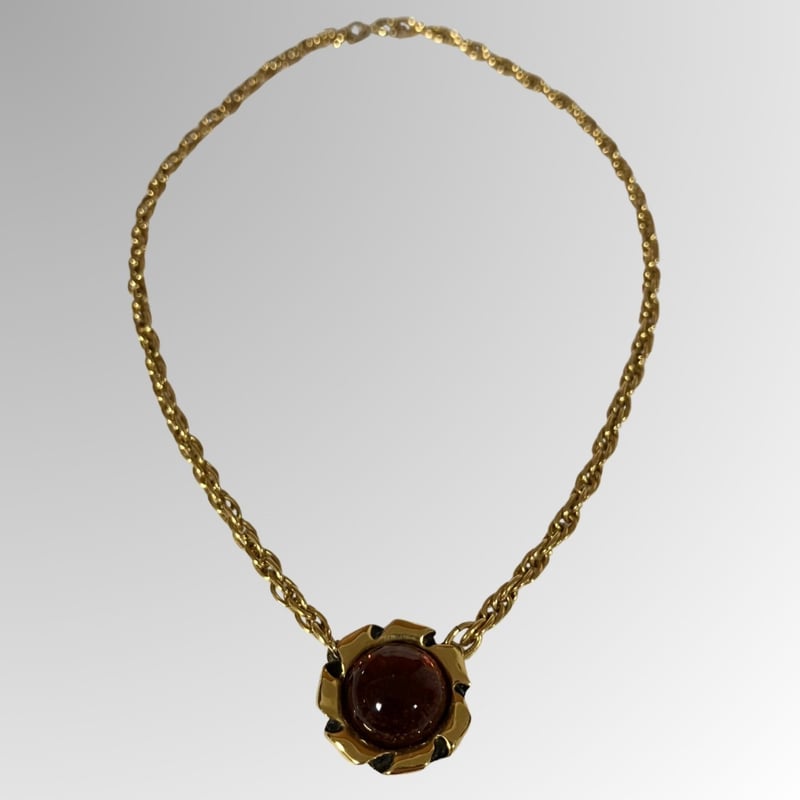 CHANEL／シャネル／ヴィンテージ／カラーストーン／グリポア  