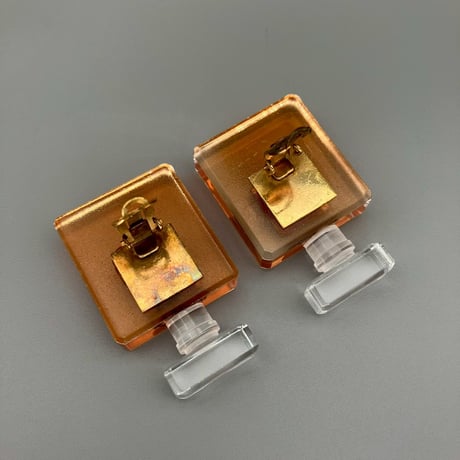 CHANEL (シャネル) ヴィンテージ 香水 パフューム ロゴ イヤリング