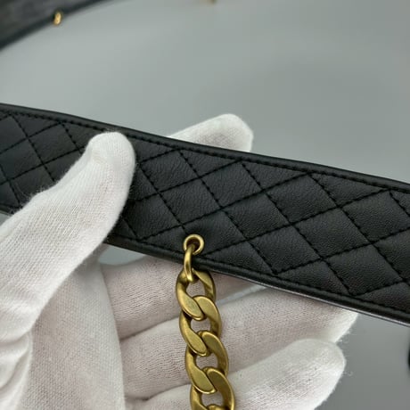 CHANEL (シャネル) ヴィンテージ マトラッセ チェーン ベルト