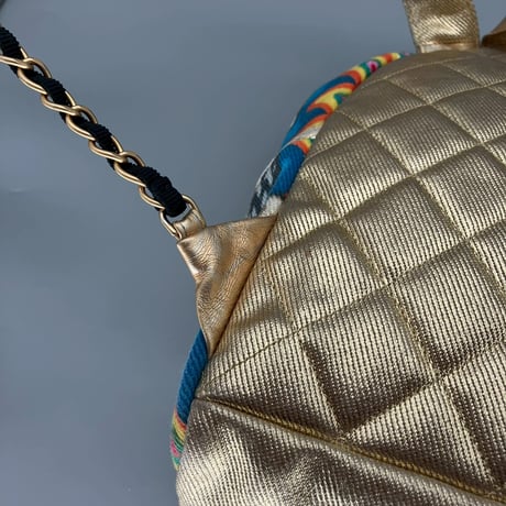 CHANEL (シャネル) ヴィンテージ ココマーク グラフティ リュックサック バックパック