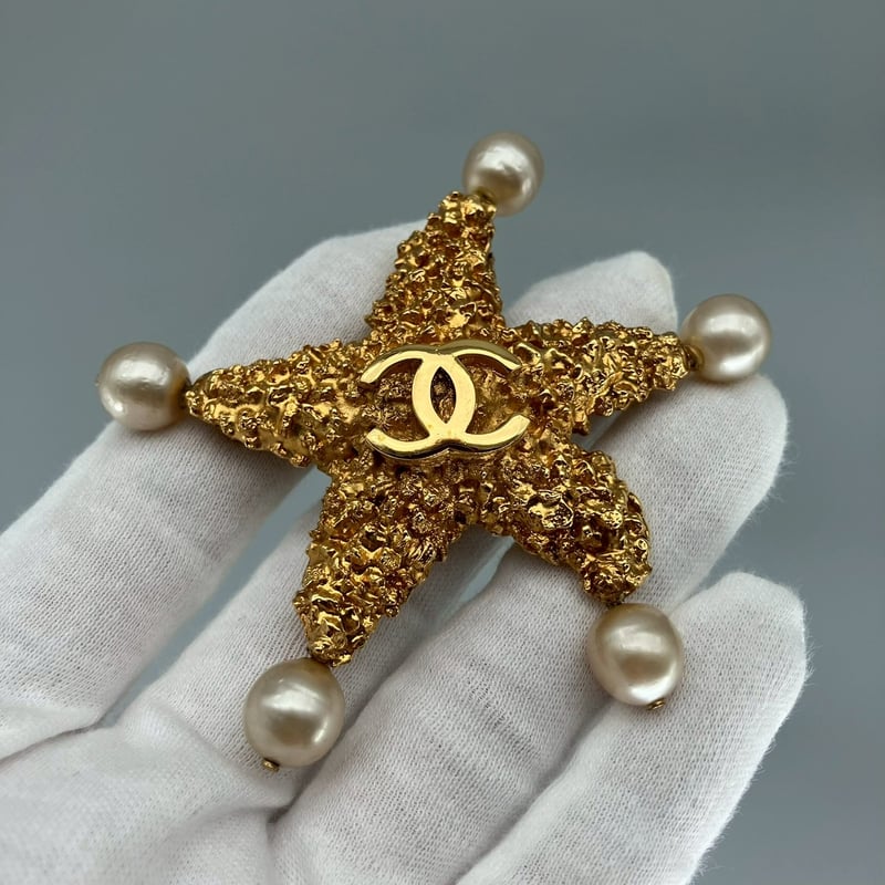 CHANEL (シャネル) ヴィンテージ スターフィッシュ ヒトデ ココマーク