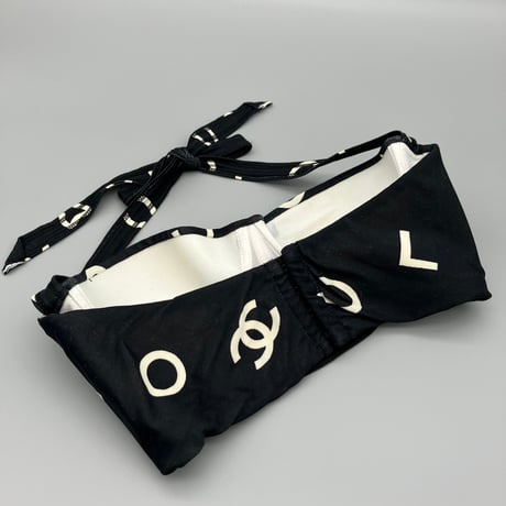 CHANEL (シャネル) ヴィンテージ ロゴ ココマーク ビキニ 水着 スイムウェア