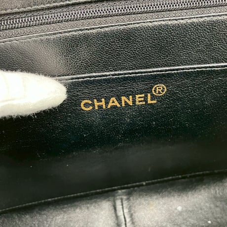 CHANEL (シャネル) ヴィンテージ ココマーク マトラッセ ターンロック パテントレザー エナメル リュックサック バックパック