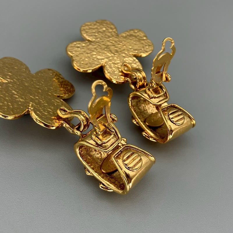 CHANEL (シャネル) ヴィンテージ グリポア カラーストーン パール ココ