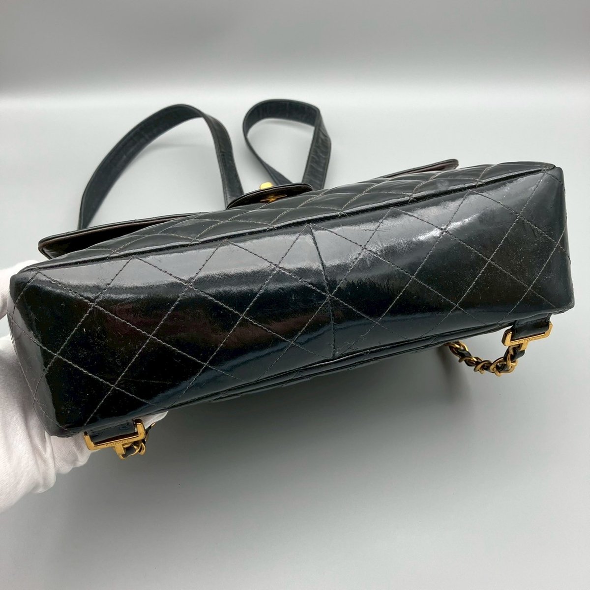 CHANEL (シャネル) ヴィンテージ ココマーク マトラッセ ターン