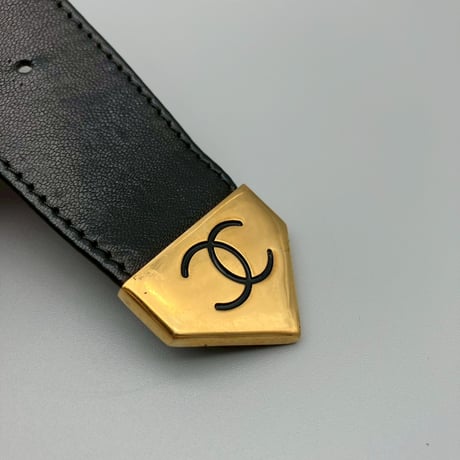 CHANEL (シャネル) ヴィンテージ ココマーク ロゴ チェーン ベルト