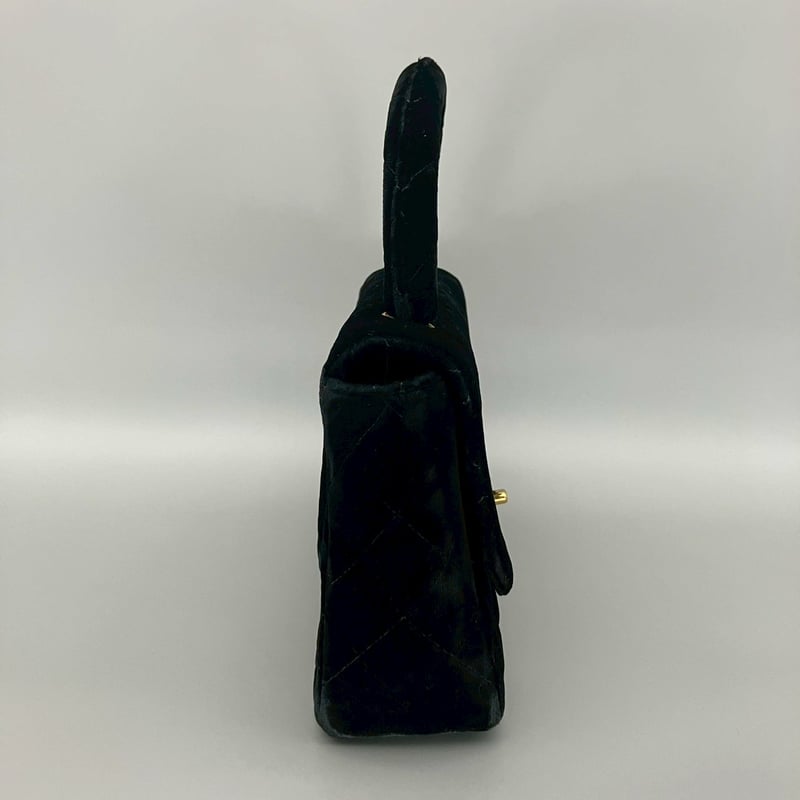 CHANEL (シャネル) ヴィンテージ ベロア ターンロック ココマーク 親子