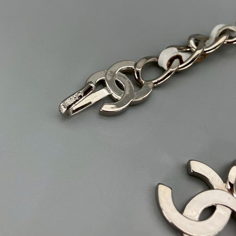 CHANEL (シャネル) ヴィンテージ ココマーク レザー チェーンベルト