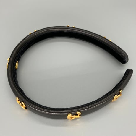 CHANEL (シャネル) ヴィンテージ ココマーク カチューシャ