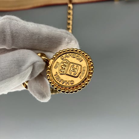 CHANEL (シャネル) ヴィンテージ ココマーク ロゴ チェーン ベルト