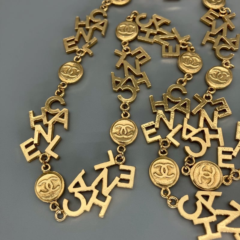 CHANEL (シャネル) ヴィンテージ ココマーク ロゴ ロング