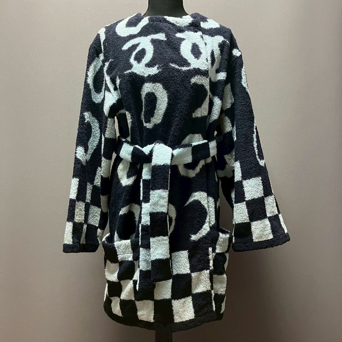 ◆新作♡ココビーチ◆【CHANEL】 バスローブ CHANEL (シャネル) ヴィンテージ ココマーク ロゴ バスローブ