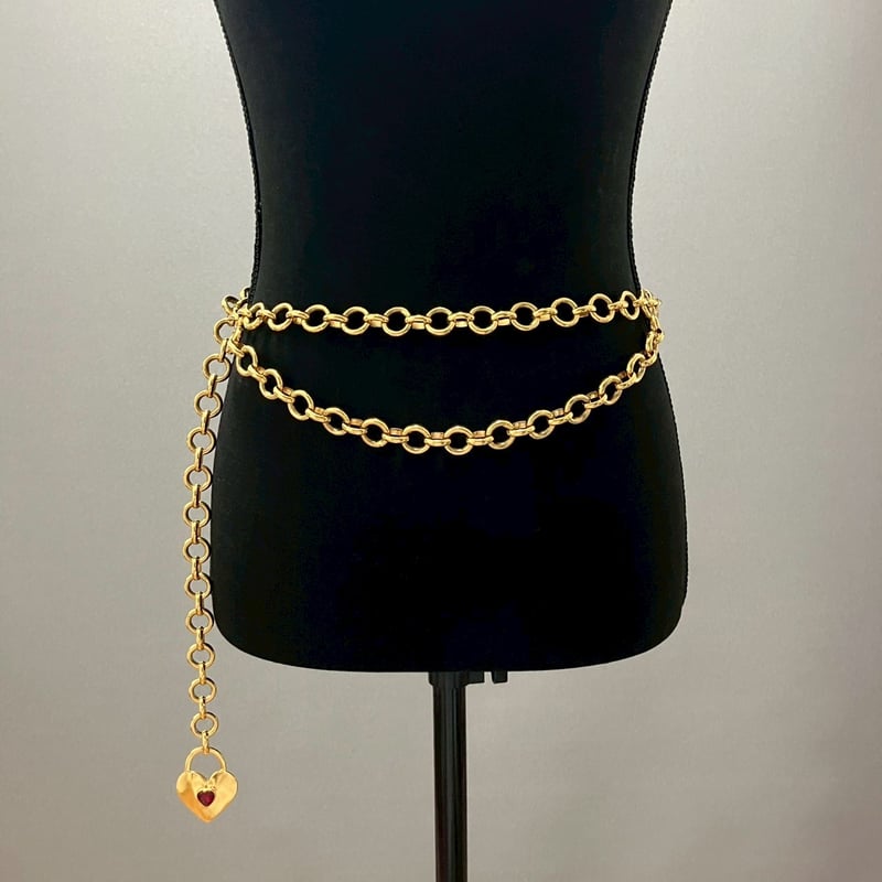イエローチェーンスタイルベルトシャネルヴィンテージ 中古・古着通販】CHANEL (シャネル) ヴィンテージココマーク
