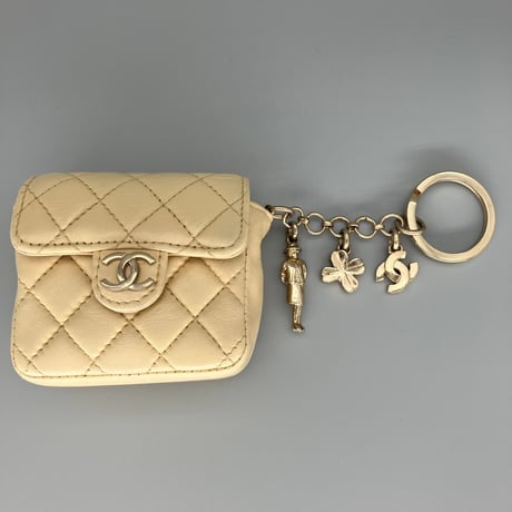CHANEL (シャネル) ヴィンテージ マトラッセ ココマーク チャーム アクセサリー
