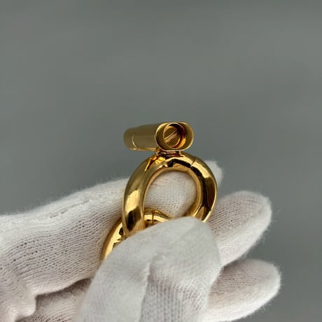 CHANEL (シャネル) ヴィンテージ デカココ ターンロック ココマーク ネックレス