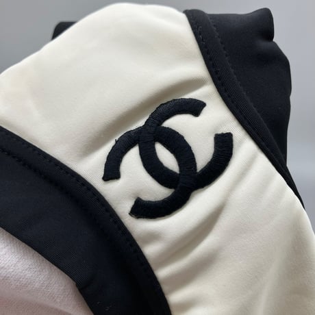 CHANEL (シャネル) ヴィンテージ ココマーク 刺繍 タンクトップ