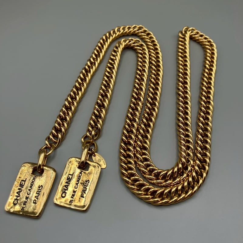CHANEL (シャネル) ヴィンテージ 31 RUE CAMBON ラリアット ネックレス