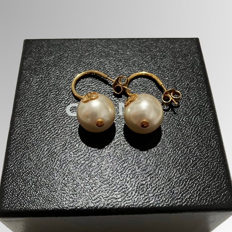 CHANEL/シャネル/ヴィンテージ/ココマーク/パール/ピアス CHANEL/シャネル/ヴィンテージ/ココマーク/パール/ピアス