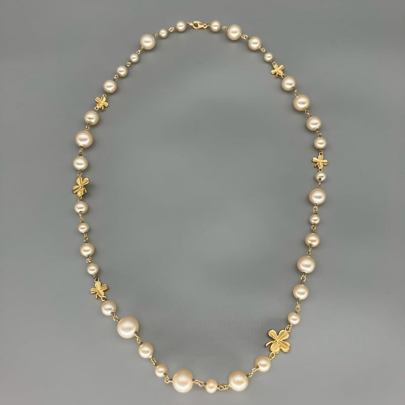 CHANEL (シャネル) ヴィンテージ クローバー ココマーク パール