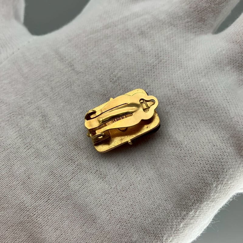 CHANEL (シャネル) ヴィンテージ カラーストーン グリポア ココマーク