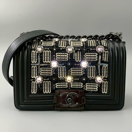 CHANEL (シャネル) 電球 LED ココマーク ショルダーバッグ
