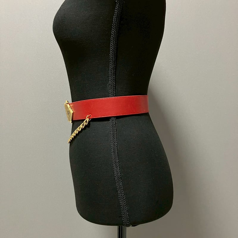 CHANEL (シャネル) ヴィンテージ ココマーク ロゴ チェーン ベルト